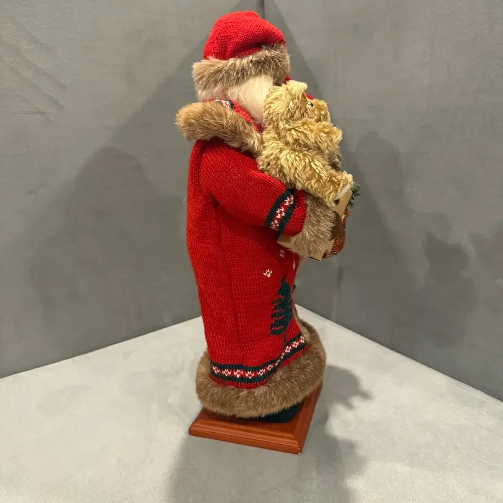 Vintage Santas Workshop Holiday Christmas Decoration Figure Doll 20